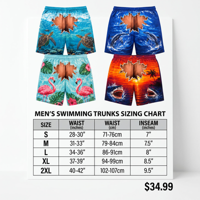 RiskyTrunks - Funny Swim Shorts