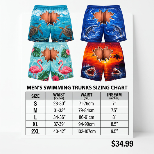 RiskyTrunks - Funny Swim Shorts